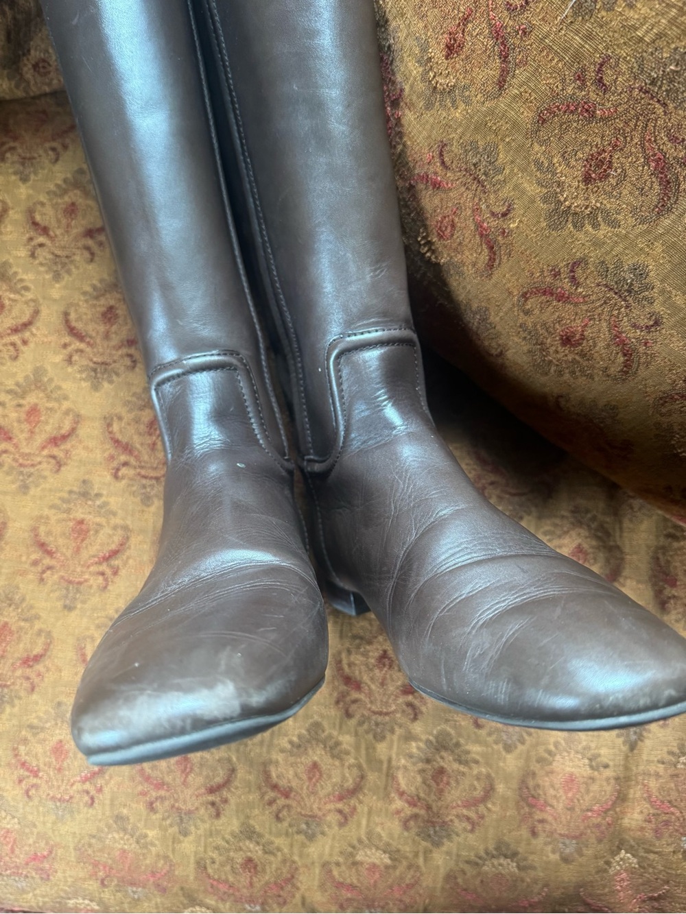 Tory Burch  Irene Equestrian Roding Boot 9M - Picture 5 of 6